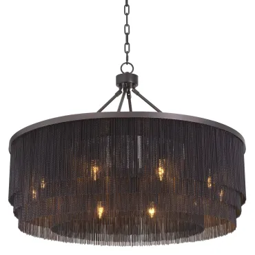 Tissot Bronze Large Chandelier