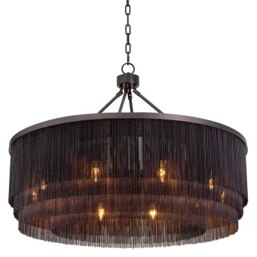 Tissot Bronze Large Chandelier