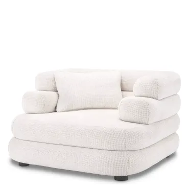 Malaga Lyssa Off White Armchair
