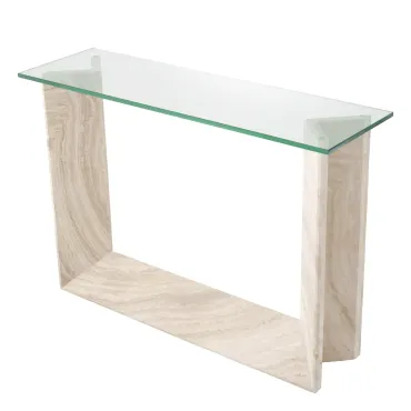 Fortuna Travertine Console