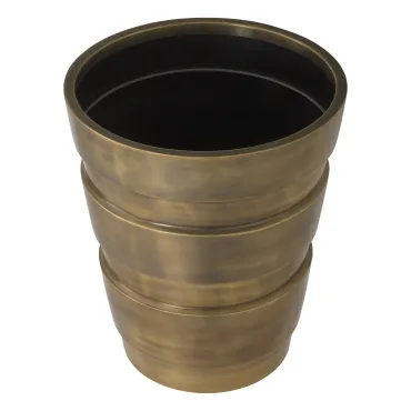 Apex Vintage Brass Planter