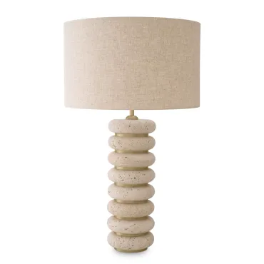 Baron Travertine Table Lamp