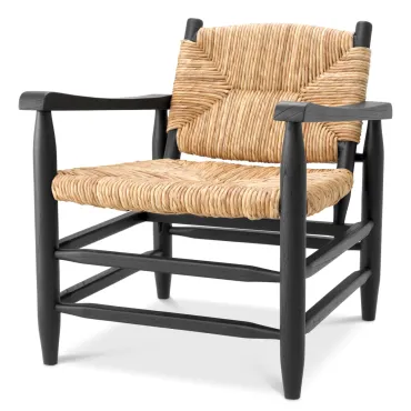 Elliott Black Armchair