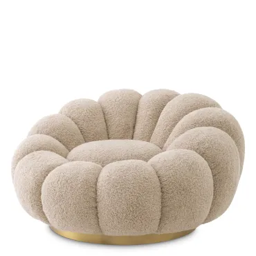 Mello Swivel Chair Canberra Sand