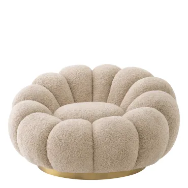 Mello Swivel Chair Canberra Sand
