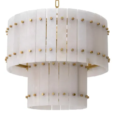 Ruby Small Alabaster Chandelier