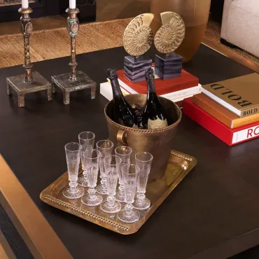 Wagram Vintage Brass Wine Cooler