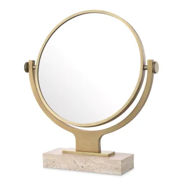 Briancon Travertine Mirror