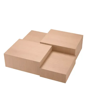 Nerone Natural Oak & Bronze Coffee Table