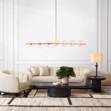 Agostino Nuoro Beige Sofa