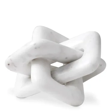 Eras White Marble Object