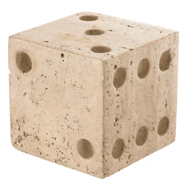 Visa Travertine Desk Accessory - Set of 2