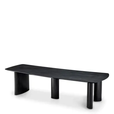 Bergman Large Charcoal Grey Dining Table