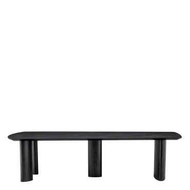 Bergman Large Charcoal Grey Dining Table