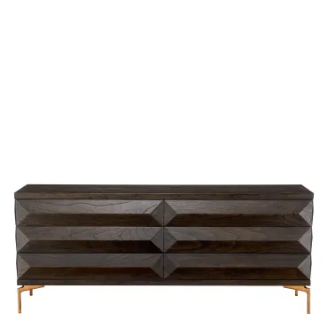 Denver Mocha Oak Dresser
