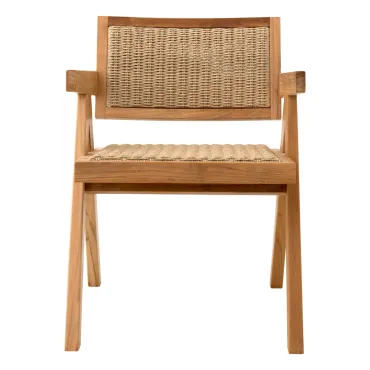 Kristo Natural Weave Indoor/Outdoor Dining Chair