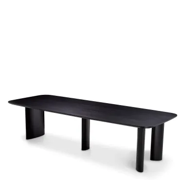 Harmonie Large Black Dining Table