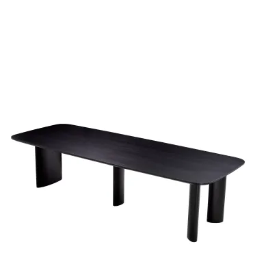 Harmonie Large Black Dining Table