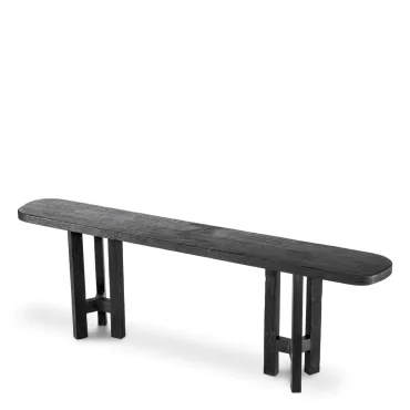 Libertine Meranti Burnt Wood Console Table 