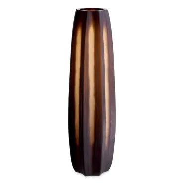 Tiara Dark Brown Vase Large