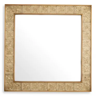 Mellot Vintage Brass Mirror