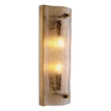 Lagos Antique Brass & Handmade Glass Wall Lamp 