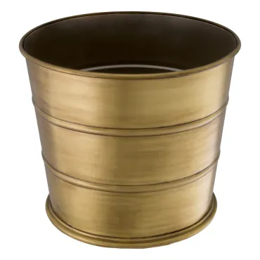 Hortus Vintage Brass Planter