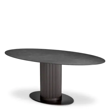 Volterra Ceramic Oval Dining Table