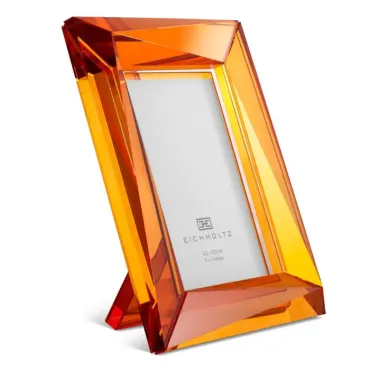 Obliquity Large Orange Picture Frame Set of 2