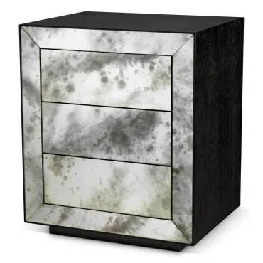 Bogart Charcoal Grey Oak Nightstand