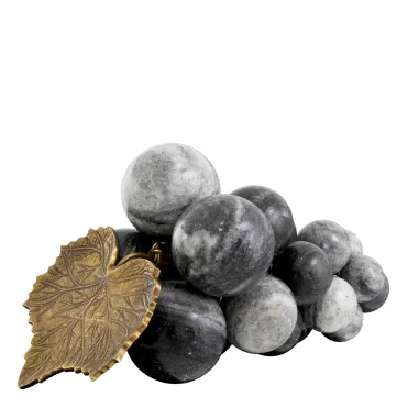 Grapes Object Vintage  Grey Marble