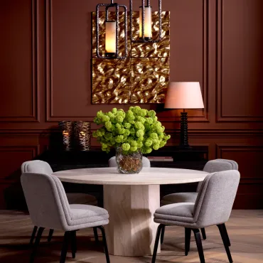 San Lorenzo Bronze Finish Chandelier