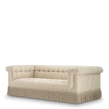 Dorantes Boucle Sonata Cream Sofa
