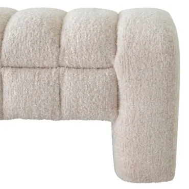 Taranto Cascade Off-White Bench