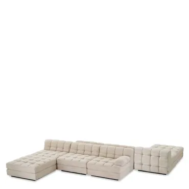 Dean Sofa Ottoman Skyward Sand