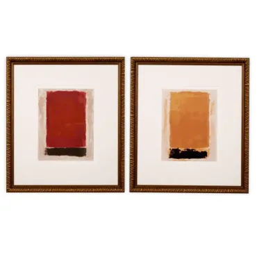 Abstract Art by Clement Garnier Print Set of 2 
