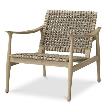Manzo Aged Teak Outdoor Armchair
