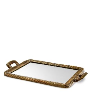 Montmarte Vintage Brass Tray