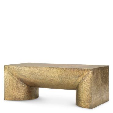 Drayton Vintage Brass Coffee Table
