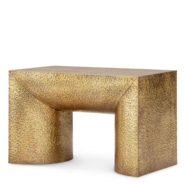 Drayton Vintage Brass Side Table