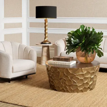 Fiorentino Brass Coffee Table