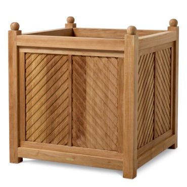 Stanmore Teak Outdoor Planter