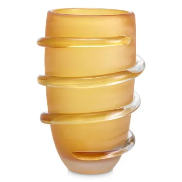 Eliano Large Amber Vase