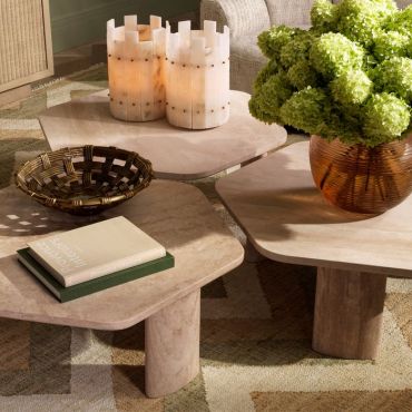 Zenitho Travertine Coffee Table