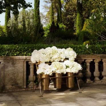 Maison Des Fleurs Vintage Brass Display Rack