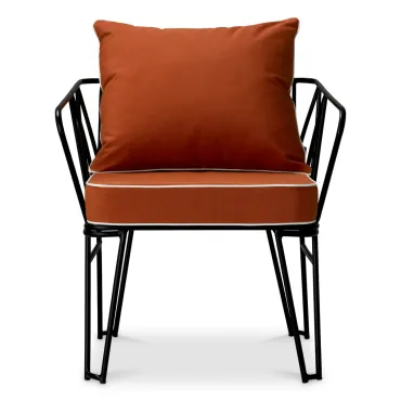 Clifton Blaise Orange Outdoor Armchair