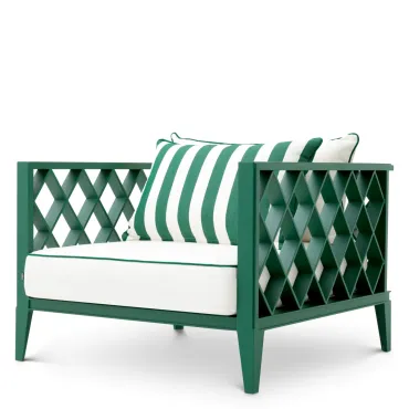 Ocean Club Green Outdoor Armchair