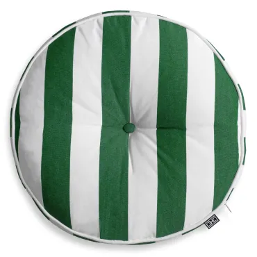 Outdoor Cushion Florent Green Round