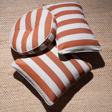 Outdoor Cushion Florent Orange Square