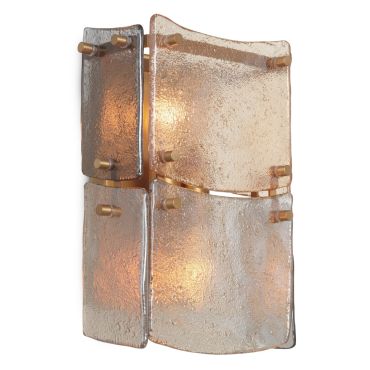 Laurent Antique Brass Wall Lamp